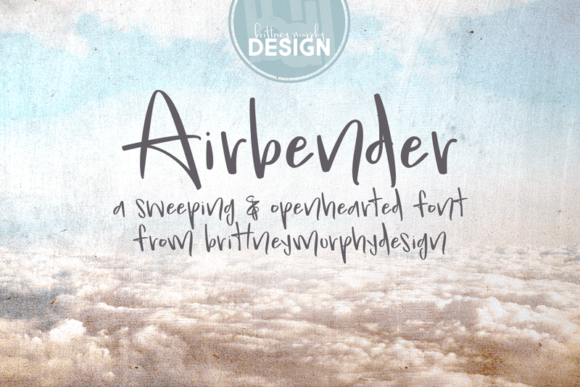 Airbender: A Handwritten Font for Engaging Campaigns