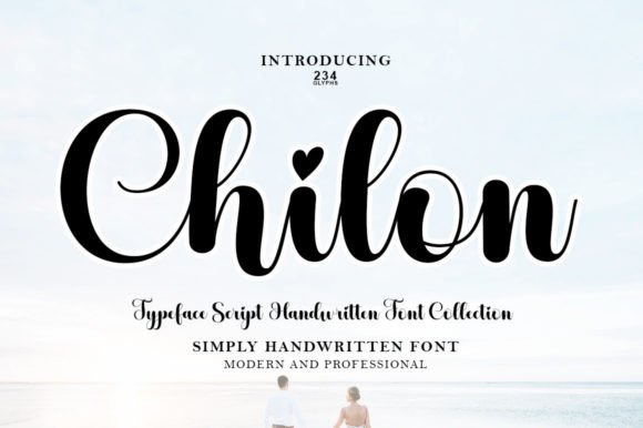 Chilon: A Handwritten Font for Elegant Web Design