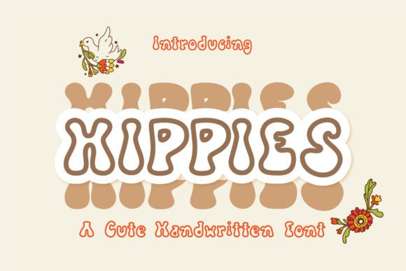 Discover Hippies: A Versatile Handwritten Font for Editorial Design