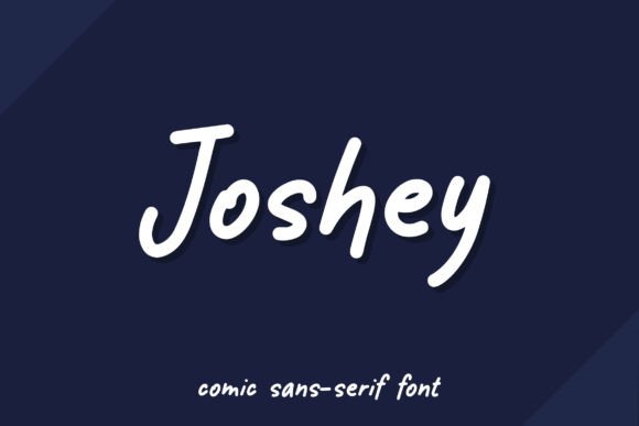 Discover Joshey: A Modern Handwritten Font for Creative Projects