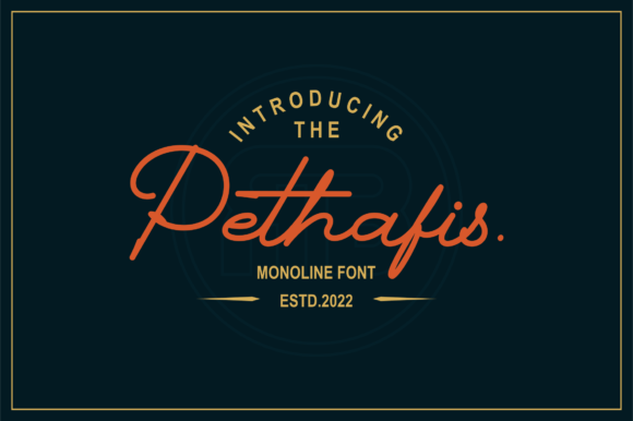 Discover Pethafis: A Festive Script Font for Editorial Design
