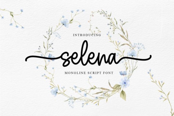 Discover Selena: A Versatile Script Font for Crafters