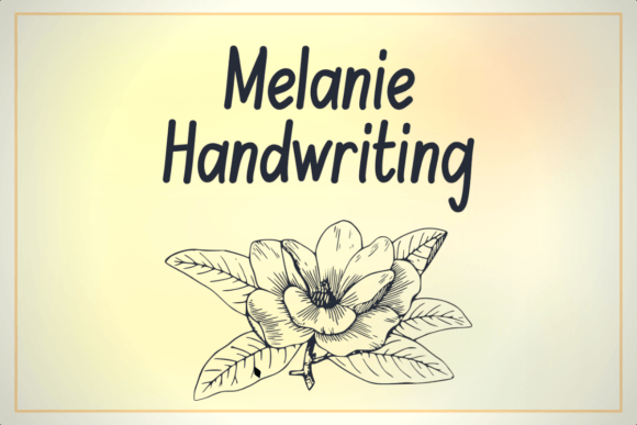 Discovering Melanie Handwriting: A Perfect Font for Editorial Design