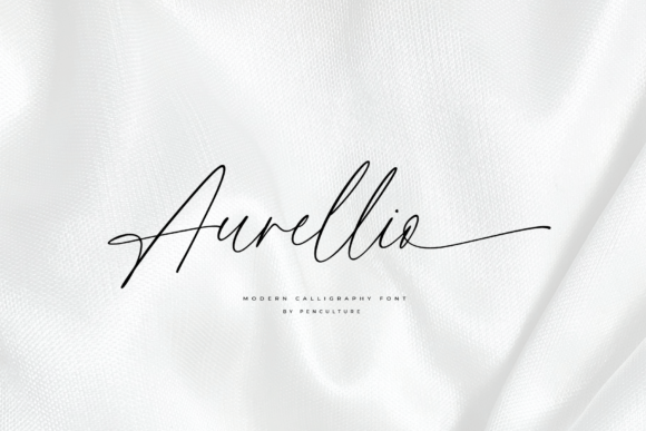 Elevate Your Brand with Aurellio: A Modern Calligraphy Font