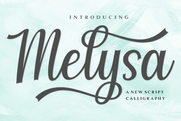Elevate Your Craft with Melysa: A Graceful Script Font
