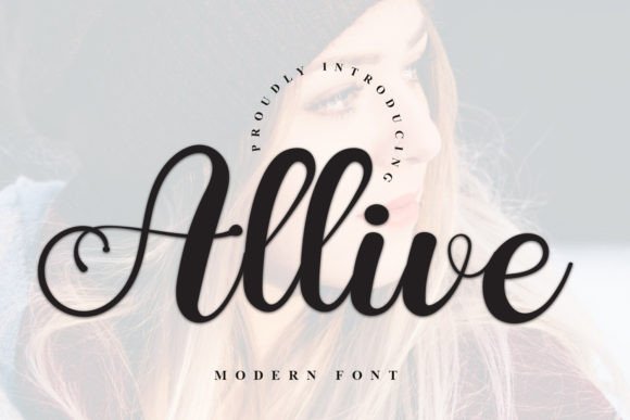 Elevate Your Editorial Design with Allive Font