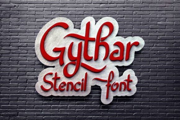 Enhance Your Campaigns with Gythar: A Versatile Handwritten Stencil Font