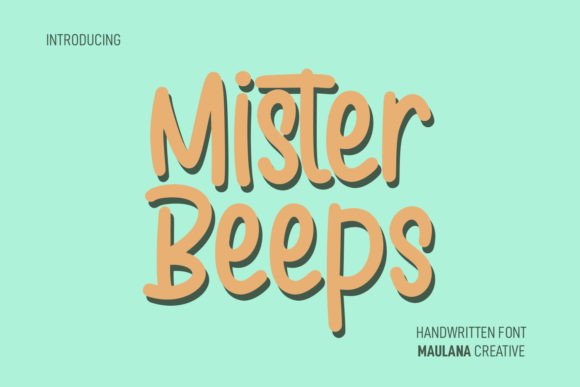 Enhance Your Web Design with Mister Beeps Font