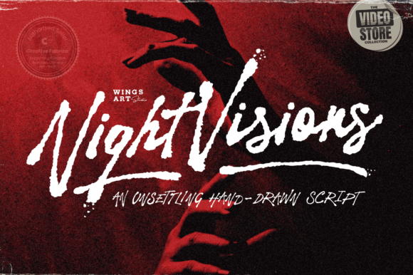 Enhance Your Web Design with Night Visions Font