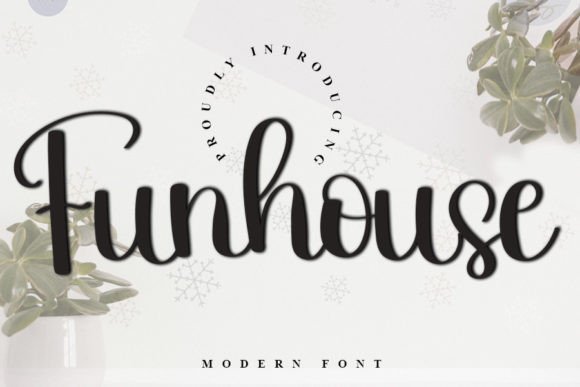 Funhouse: A Charming and Elegant Font for Crafters