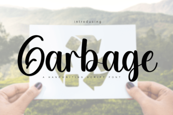Garbage: The Handwritten Font for Bold Campaign Messages