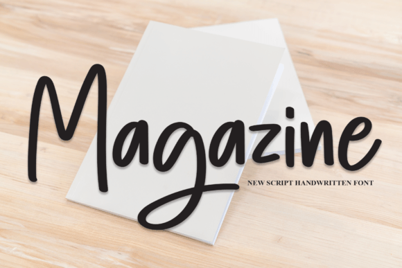 Magazine: A Handwritten Font for Distinctive Web Design