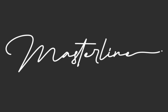 Masterline: A Font to Elevate Your Brand's Visual Identity