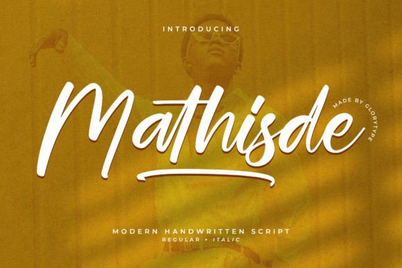 Mathisde: A Modern Handwritten Font for Crafters