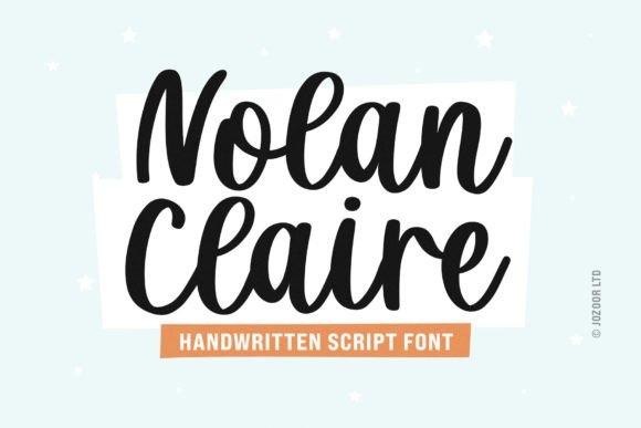 Nolan Claire: A Fresh and Stylish Script Font for Editorial Design