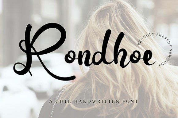Rondhoe: A Handwritten Font for Elegant Web Design