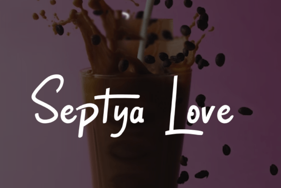 Septya Love: A Font with Heart and Style