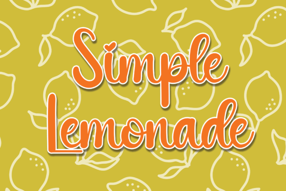 Simple Lemonade: A Joyful Font for Your Brand's Voice