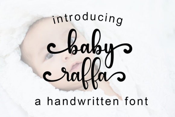 Transform Your Brand with Baby Raffa: A Charming Script Font