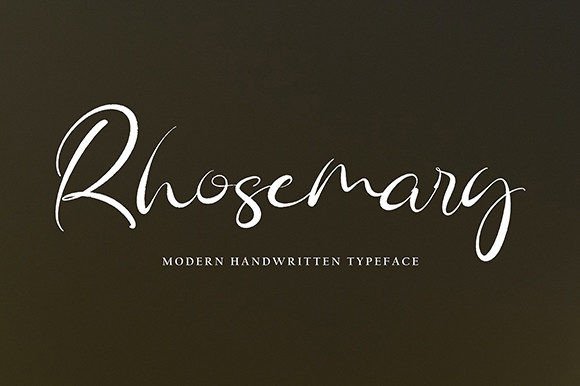 Transform Your Brand with Rhosemary: A Premium Script Font