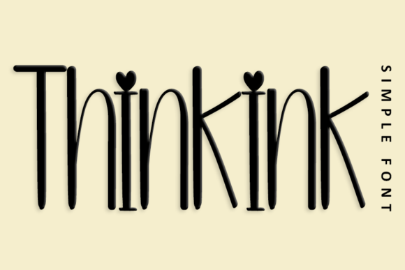 Transform Your Brand with Thinkink: A Refined Handwritten Font