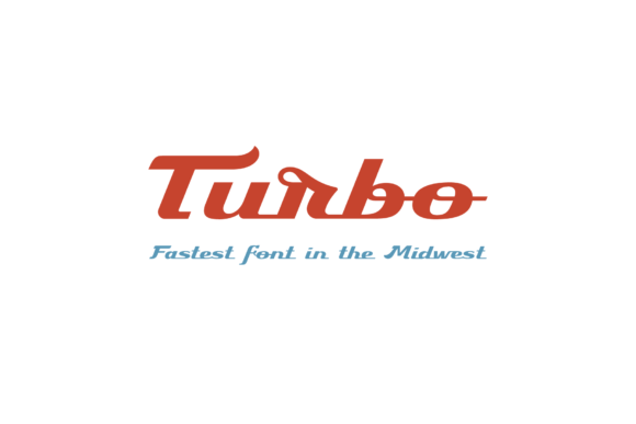 Turbo: A Sleek Display Font for Editorial Design
