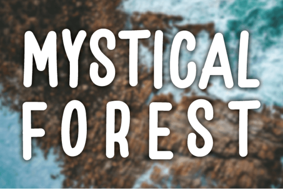 Unleash Creativity with Mystical Forest Handwritten Font